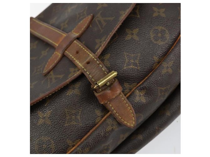 LOUIS VUITTON Borsa a Spalla Monogram Saumur 30 M42256 LV Auth bs30834 Monogramma - vista 29