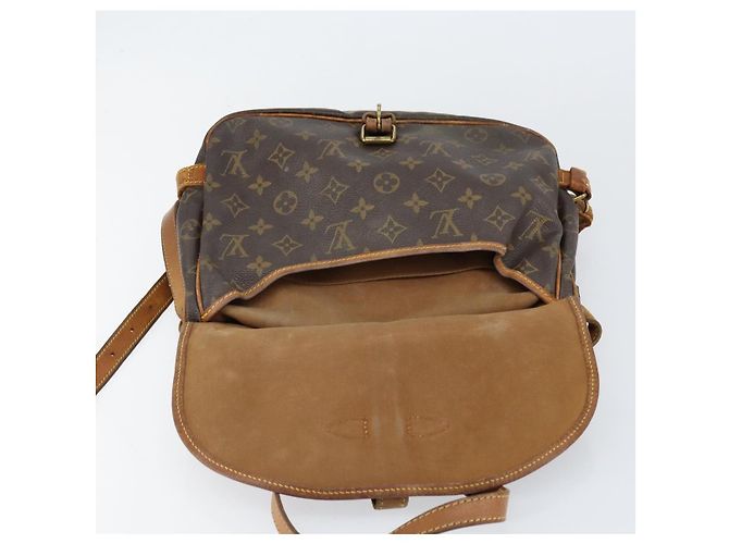 LOUIS VUITTON Borsa a Spalla Monogram Saumur 30 M42256 LV Auth bs30834 Monogramma - vista 30