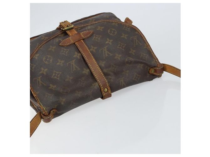 LOUIS VUITTON Borsa a Spalla Monogram Saumur 30 M42256 LV Auth bs30834 Monogramma - vista 6