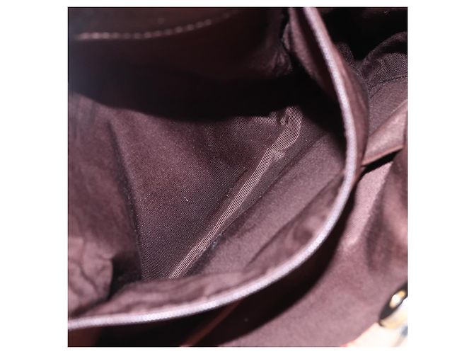 Burberry Borsa a spalla in tela Nova Check beige e oro Auth SW1853 D'oro - vista 21
