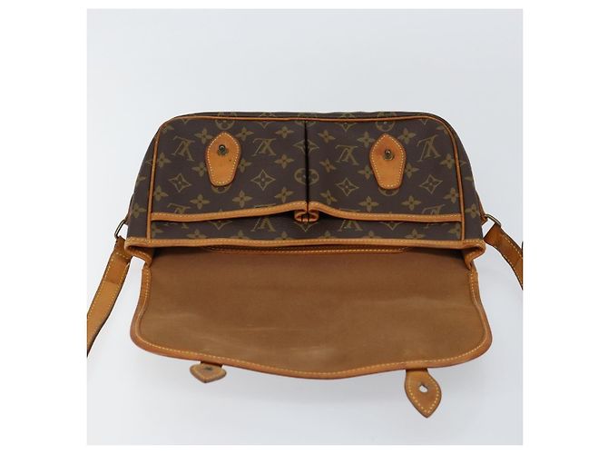 LOUIS VUITTON Bolsa de Hombro Gibeciere MM Monograma M42247 LV Auth ep12193 - vista 16