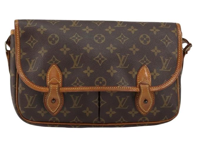 LOUIS VUITTON Bolsa de Hombro Gibeciere MM Monograma M42247 LV Auth ep12193 - vista 2