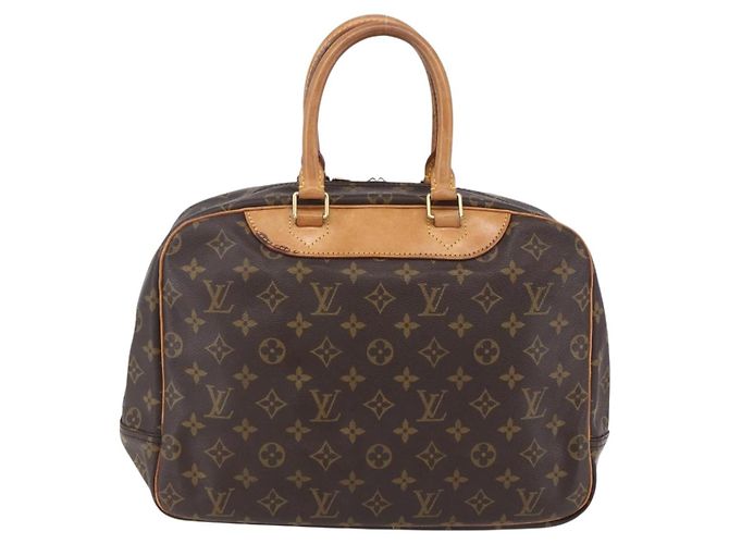 LOUIS VUITTON Borsa a Mano Monogram Deauville M47270 LV Auth 154796 Monogramma - vista 2