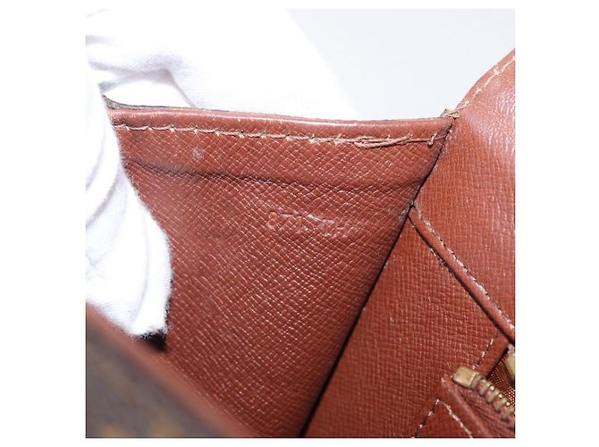 LOUIS VUITTON Pochette Damier Monogram GM Borsa Clutch M51810 LV Auth 155136 Monogramma - vista 12