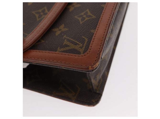 LOUIS VUITTON Pochette Damier Monogram GM Borsa Clutch M51810 LV Auth 155136 Monogramma - vista 14
