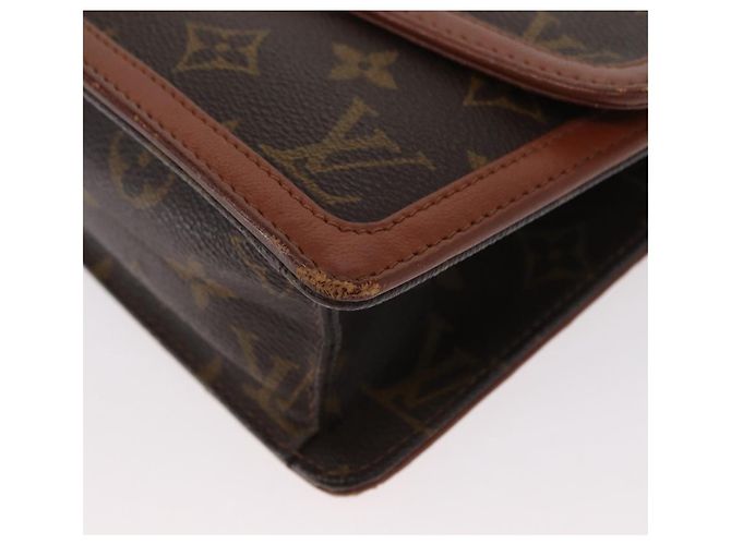 LOUIS VUITTON Pochette Damier Monogram GM Borsa Clutch M51810 LV Auth 155136 Monogramma - vista 15