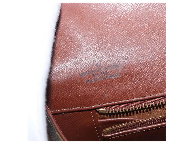 LOUIS VUITTON Pochette Damier Monogram GM Borsa Clutch M51810 LV Auth 155136 Monogramma - vista 17