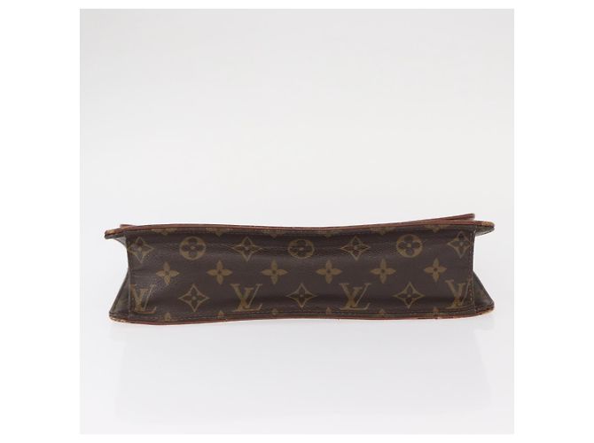LOUIS VUITTON Pochette Damier Monogram GM Borsa Clutch M51810 LV Auth 155136 Monogramma - vista 6