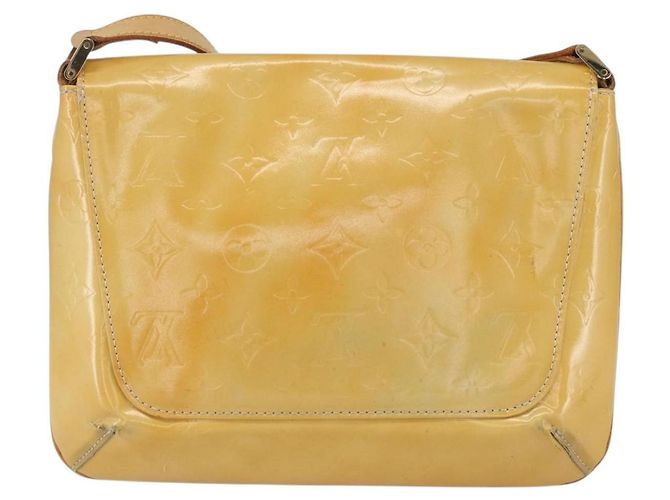 LOUIS VUITTON Borsa Thompson Street Monogram Vernis Grigia M91008 LV Auth 154836 Grigio - vista 2