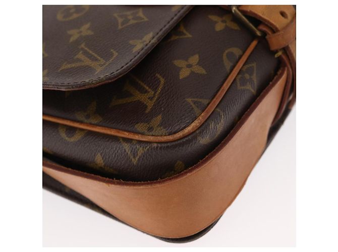 LOUIS VUITTON Borsa a Spalla Monogram Cartouchiere MM M51253 LV Auth BA8112 Monogramma - vista 11