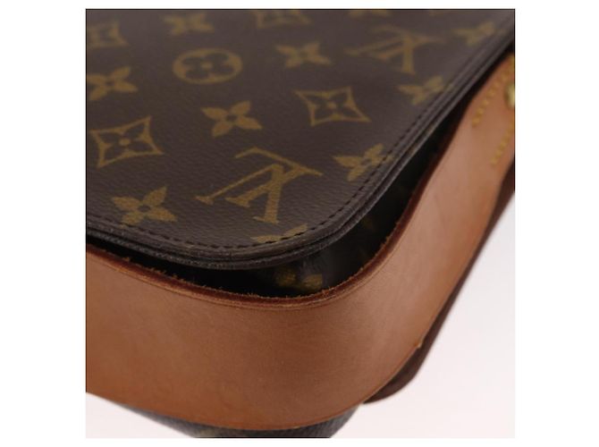 LOUIS VUITTON Borsa a Spalla Monogram Cartouchiere MM M51253 LV Auth BA8112 Monogramma - vista 14