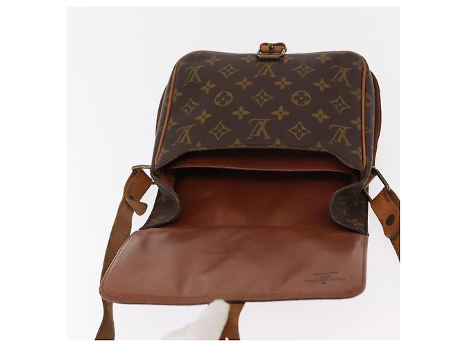 LOUIS VUITTON Borsa a Spalla Monogram Cartouchiere MM M51253 LV Auth BA8112 Monogramma - vista 17