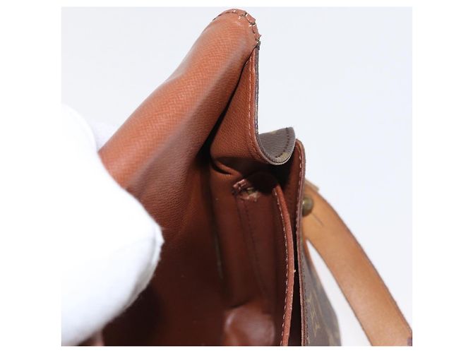 LOUIS VUITTON Borsa a Spalla Monogram Cartouchiere MM M51253 LV Auth BA8112 Monogramma - vista 22