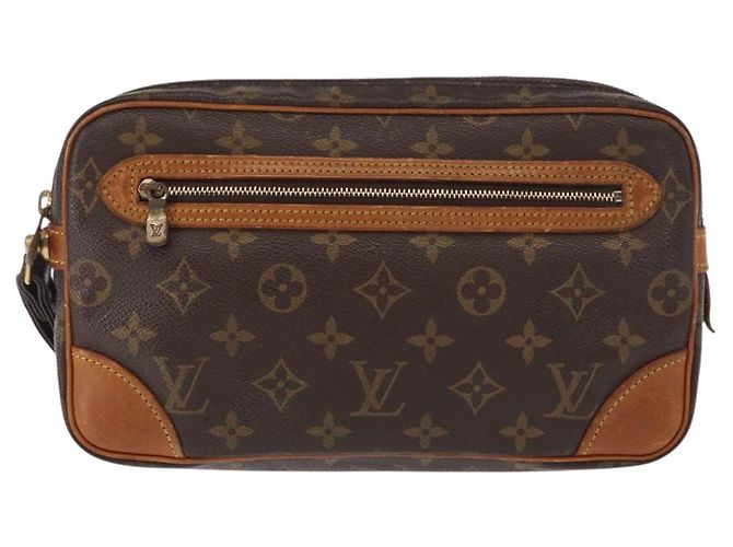 LOUIS VUITTON Clutch Marly Dragonne GM Monogram M51825 LV Auth ka482 Monogramma - vista 13