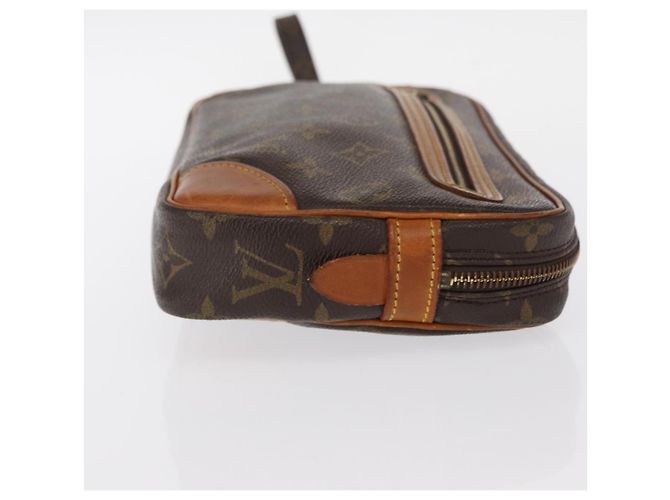 LOUIS VUITTON Clutch Marly Dragonne GM Monogram M51825 LV Auth ka482 Monogramma - vista 3