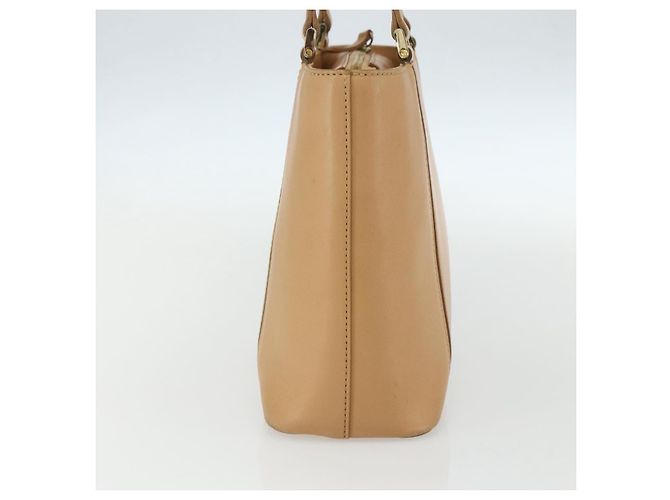 Burberry Borsa a mano in pelle beige dorato Auth ka544 D'oro - vista 5