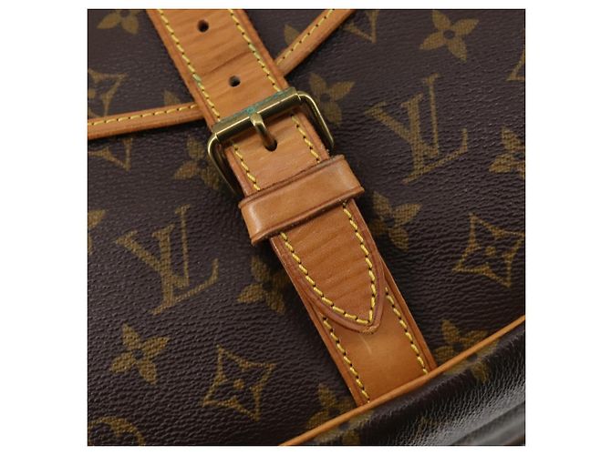 LOUIS VUITTON Borsa a Spalla Monogram Saumur 35 M42254 LV Auth 152023 Monogramma - vista 20