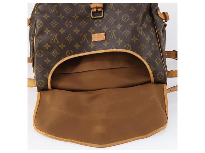 LOUIS VUITTON Borsa a Spalla Monogram Saumur 35 M42254 LV Auth 152023 Monogramma - vista 22
