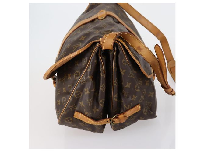 LOUIS VUITTON Borsa a Spalla Monogram Saumur 35 M42254 LV Auth 152023 Monogramma - vista 4