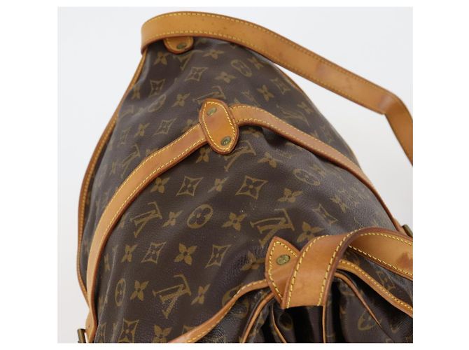 LOUIS VUITTON Borsa a Spalla Monogram Saumur 35 M42254 LV Auth 152023 Monogramma - vista 6