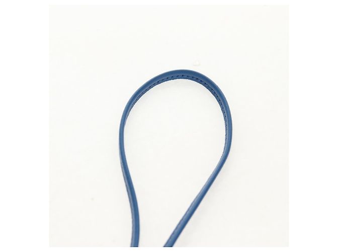 Hermès HERMES Rodeo PM Charm Pelle Marrone Blu Auth BA8095M - vista 13