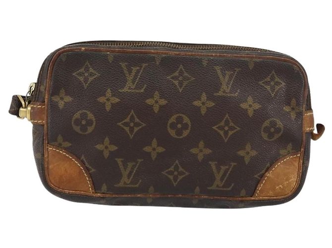 LOUIS VUITTON Clutch Marly Dragonne PM Monogram M51827 LV Auth bs31293 Monogramma - vista 13