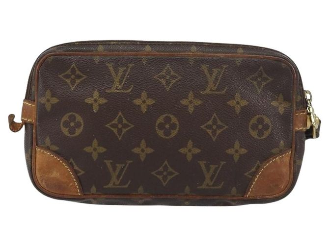 LOUIS VUITTON Clutch Marly Dragonne PM Monogram M51827 LV Auth bs31293 Monogramma - vista 2