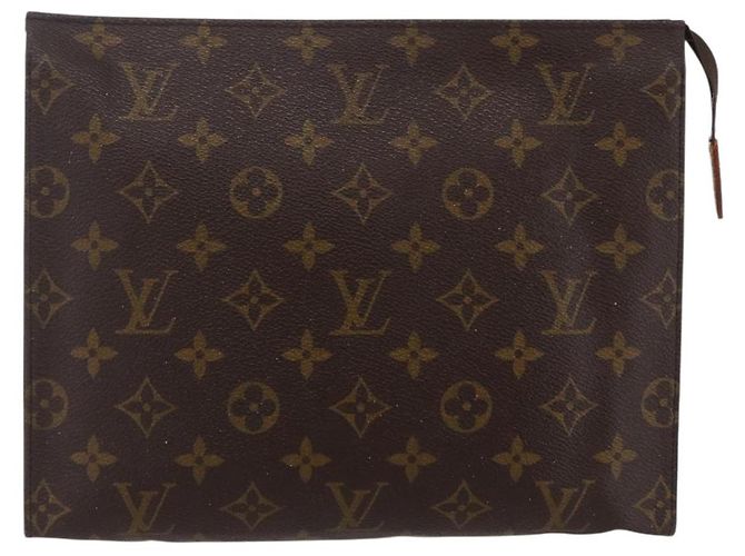 LOUIS VUITTON Poche Toilette Monogram 26 M47542 LV Auth kk587 Monograma - vista 13
