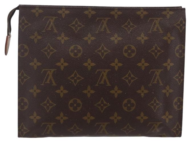 LOUIS VUITTON Poche Toilette Monogram 26 M47542 LV Auth kk587 Monograma - vista 2