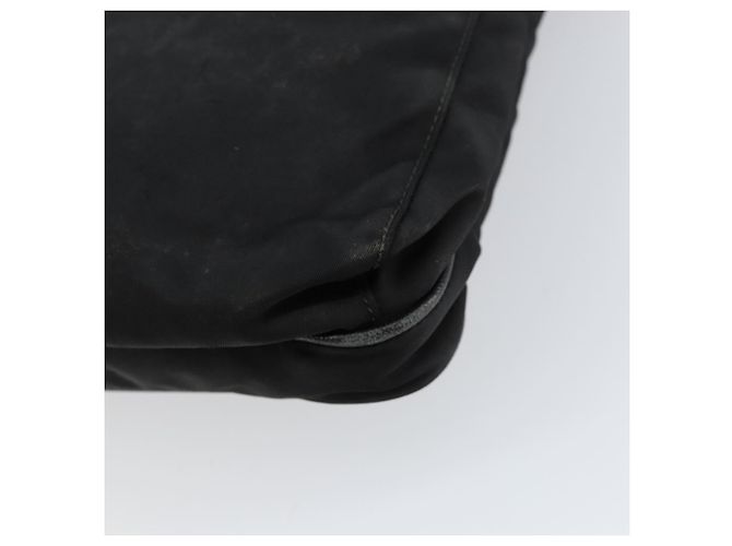 Borsa a Spalla PRADA Nylon Nero Argento Autentica 153217 - vista 12