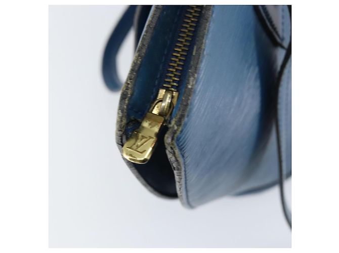 LOUIS VUITTON Borsa a Spalla Epi Saint Jacques Blu M52275 LV Auth 152650 - vista 10
