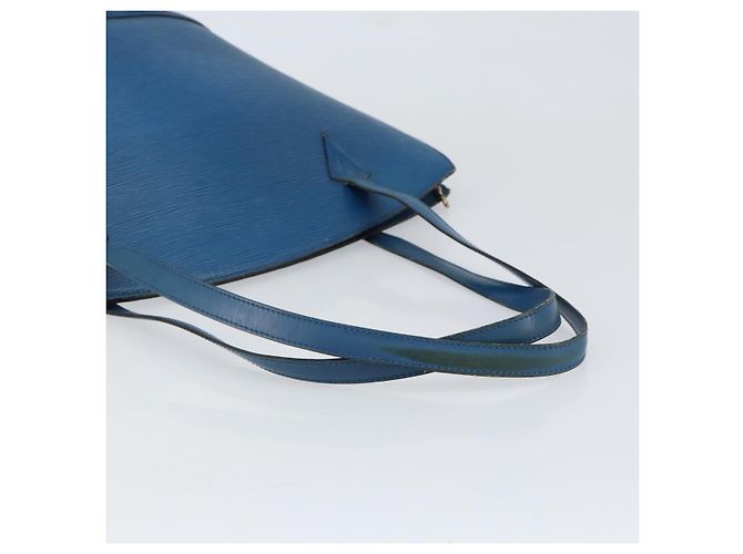 LOUIS VUITTON Borsa a Spalla Epi Saint Jacques Blu M52275 LV Auth 152650 - vista 7