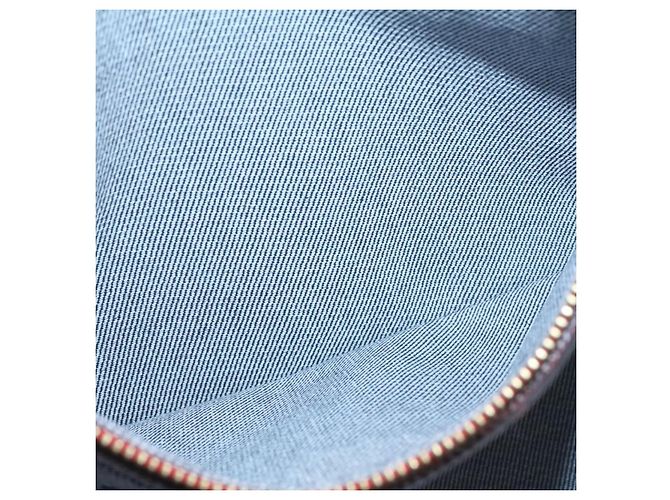 LOUIS VUITTON Borsa Tote Neverfull MM in Denim Monogram Blu M44981 LV Auth 22325SM - vista 20