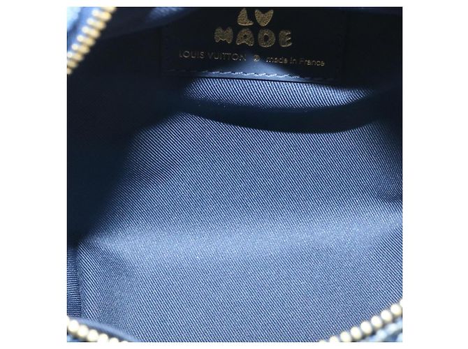LOUIS VUITTON Monogram Denim goccia Borsa a spalla crociera giapponese M45970 Auth 28766SM Blu - vista 11