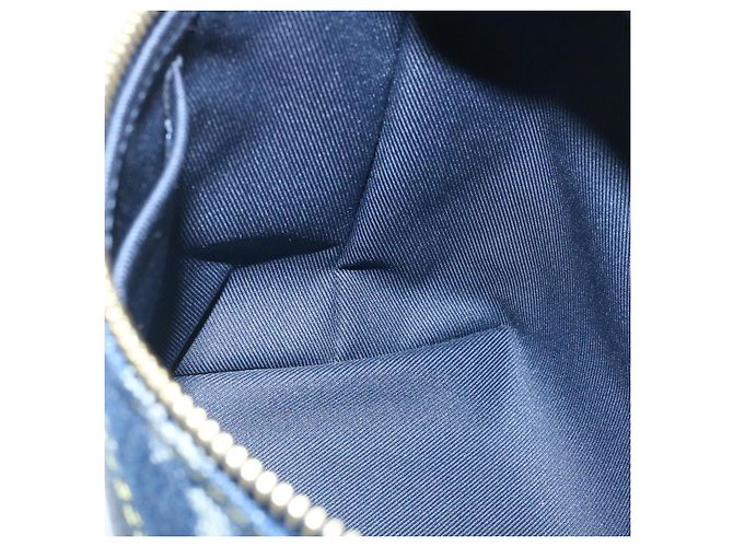 LOUIS VUITTON Monogram Denim goccia Borsa a spalla crociera giapponese M45970 Auth 28766SM Blu - vista 19