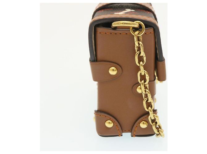 LOUIS VUITTON Monogram Catgram Essential Trunk Pouch M63892 LV Auth 29169SM Monogramma - vista 4