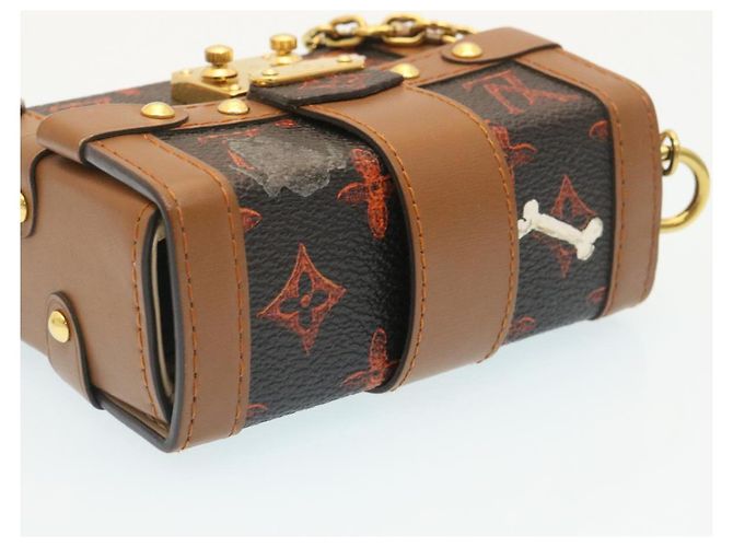 LOUIS VUITTON Monogram Catgram Essential Trunk Pouch M63892 LV Auth 29169SM Monogramma - vista 5