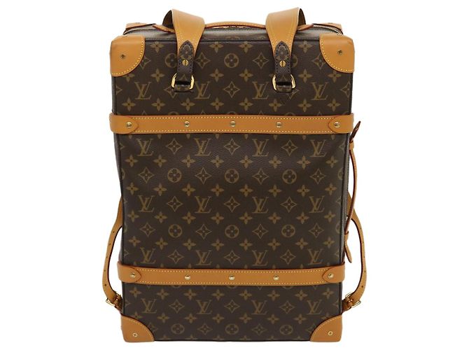 LOUIS VUITTON Zaino Monogram Soft Trunk MM Trunk M44749 LV Auth 29610SM Monogramma - vista 2