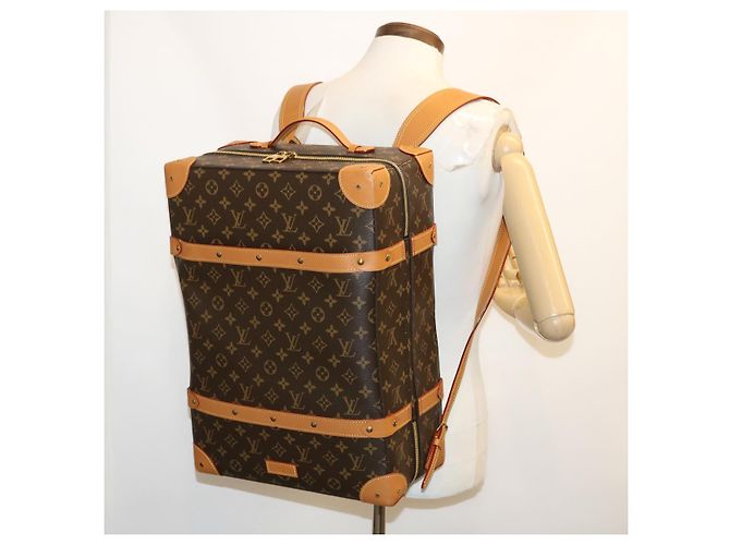 LOUIS VUITTON Zaino Monogram Soft Trunk MM Trunk M44749 LV Auth 29610SM Monogramma - vista 30
