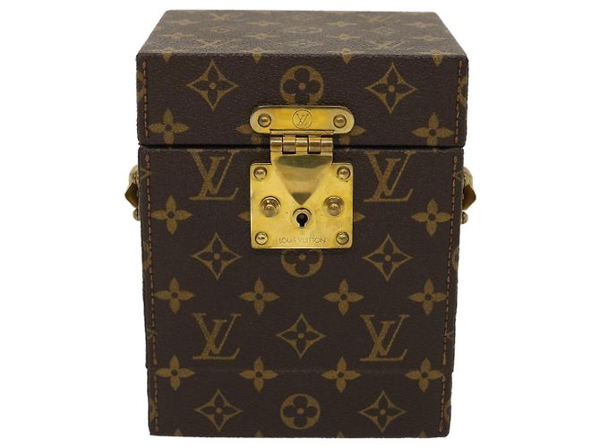 LOUIS VUITTON Monogram Coffret Winding Machine Accessory Case M48126 Auth 29828SM - view 12