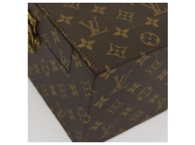 LOUIS VUITTON Monogram Coffret Winding Machine Accessory Case M48126 Auth 29828SM - view 13