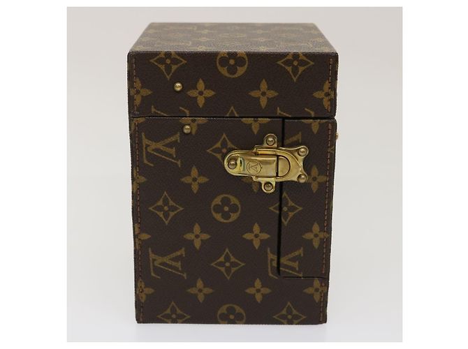 LOUIS VUITTON Monogram Coffret Winding Machine Accessory Case M48126 Auth 29828SM - view 2