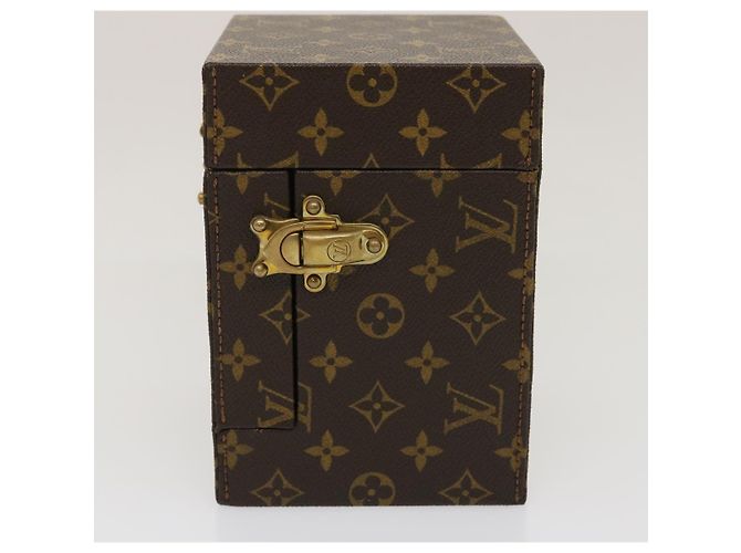 LOUIS VUITTON Monogram Coffret Winding Machine Accessory Case M48126 Auth 29828SM - view 3