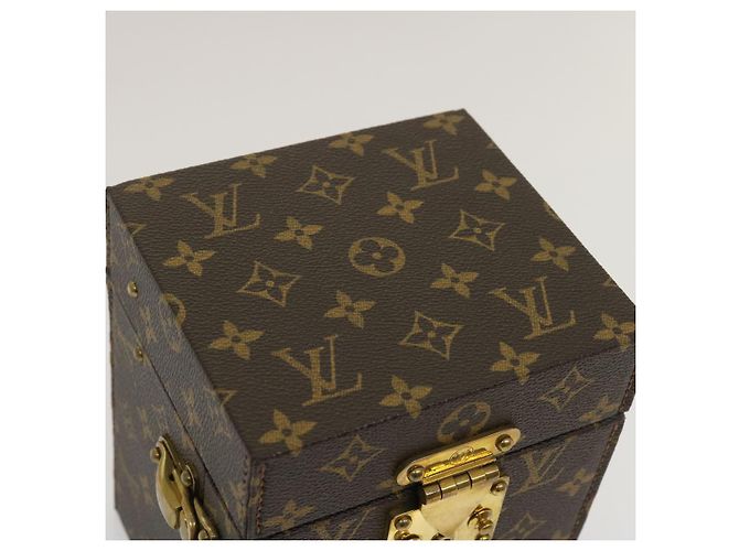 LOUIS VUITTON Monogram Coffret Winding Machine Accessory Case M48126 Auth 29828SM - view 4