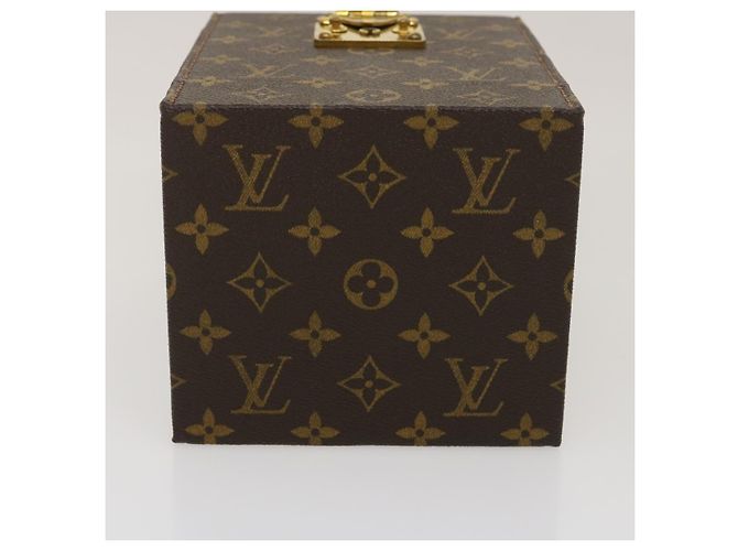 LOUIS VUITTON Monogram Coffret Winding Machine Accessory Case M48126 Auth 29828SM - view 5