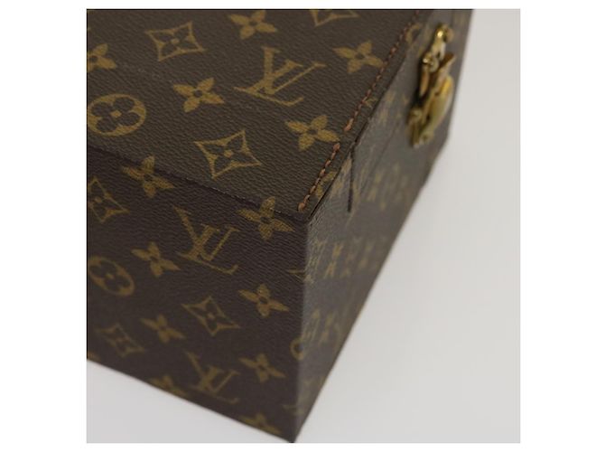 LOUIS VUITTON Monogram Coffret Winding Machine Accessory Case M48126 Auth 29828SM - view 6