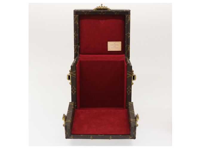 LOUIS VUITTON Monogram Coffret Winding Machine Accessory Case M48126 Auth 29828SM - view 9