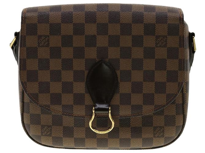 LOUIS VUITTON Borsa a Spalla Saint Cloud GM Damier Ebene LV Auth 31123SAV - vista 13