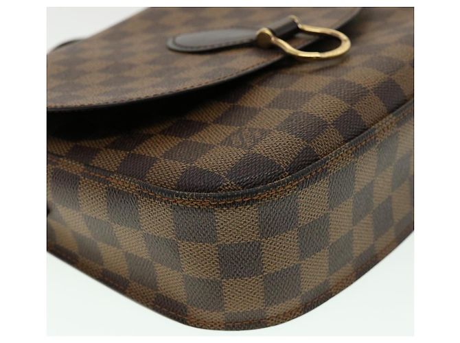 LOUIS VUITTON Borsa a Spalla Saint Cloud GM Damier Ebene LV Auth 31123SAV - vista 16