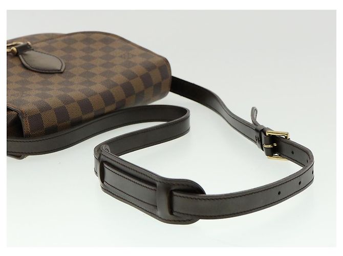 LOUIS VUITTON Borsa a Spalla Saint Cloud GM Damier Ebene LV Auth 31123SAV - vista 7